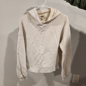 Madewell Cream Airterry Hoodie